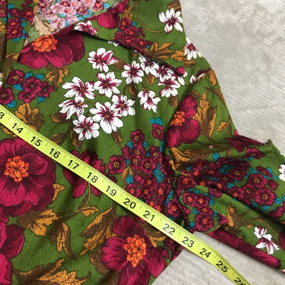 Pykettes Vintage Button Front Floral Shirt - Picture 4 of 7